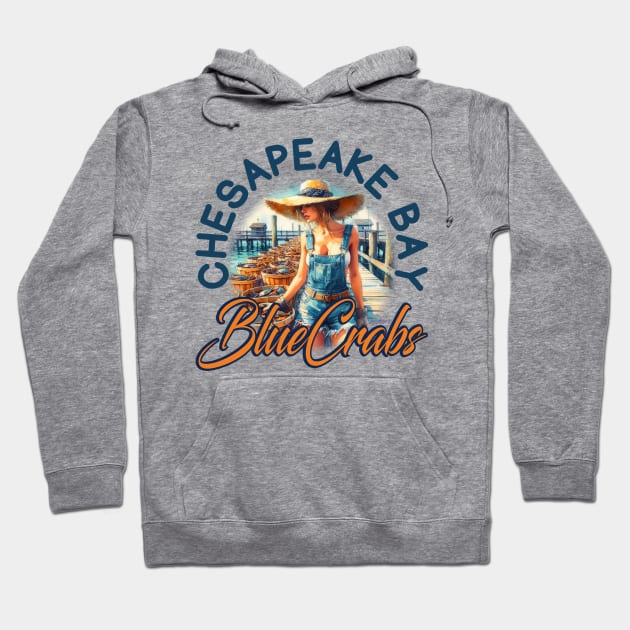 Crab Queen Hoodie by Billygoat Hollow